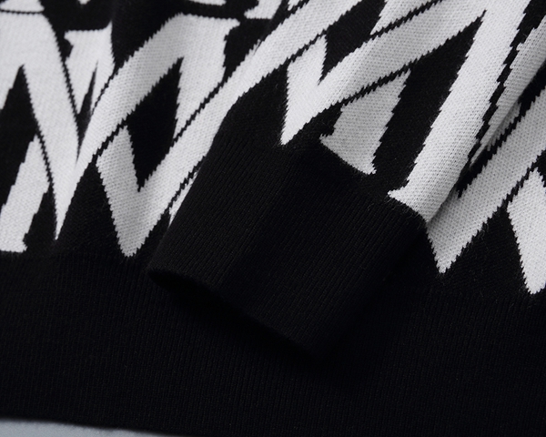 ブランドセーター角部分ディテール